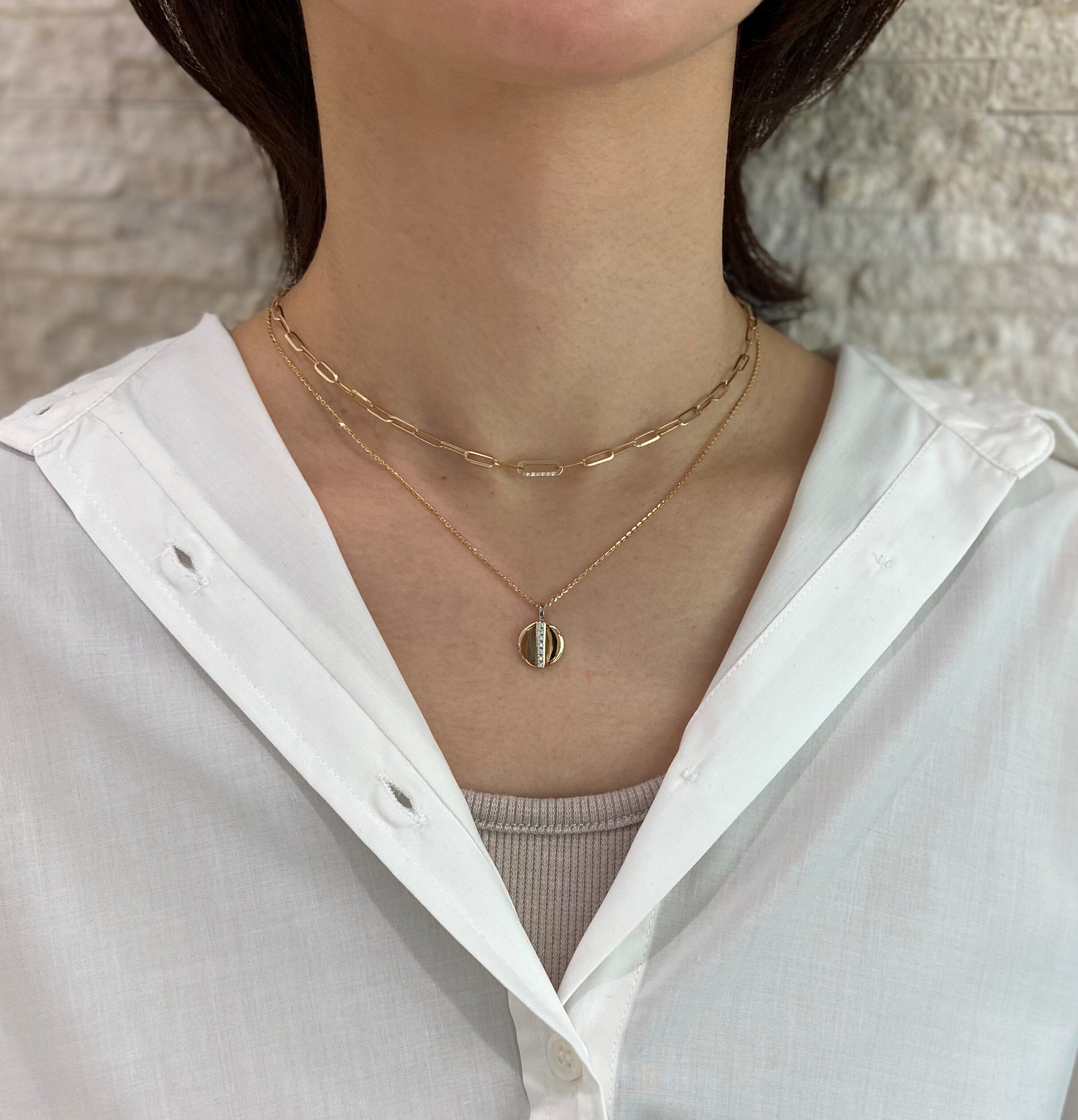 STAR JEWELRY「DIAMOND LINK CHAIN」|ネックレス|