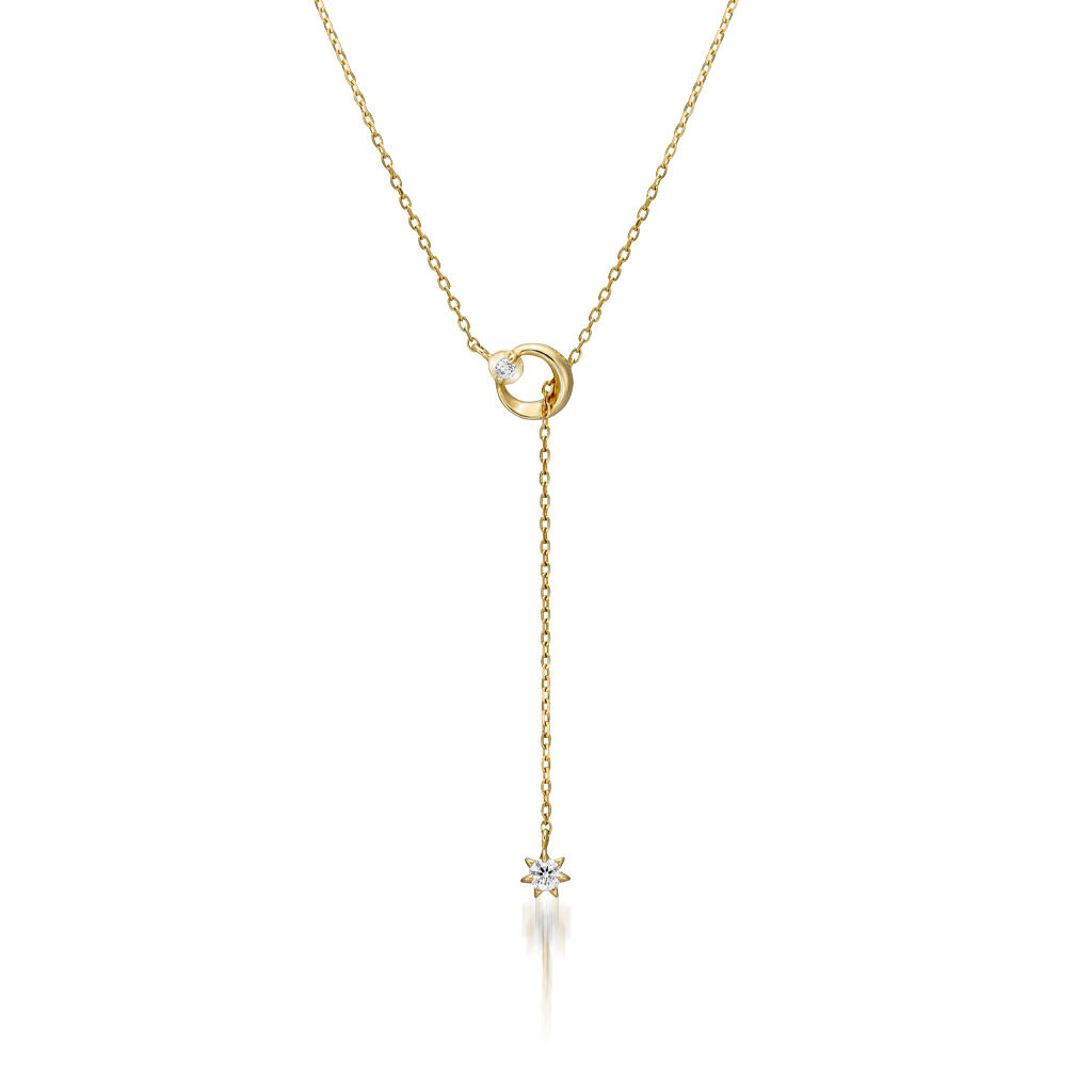 STAR JEWELRY「CELESTIAL LARIAT NECKLACE」|ネックレス|