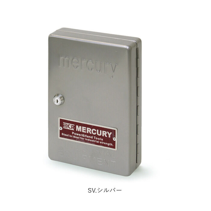 MERCURY「キーボックス 壁掛け おしゃれ 通販 マーキュリー 雑貨 キーキャビネット 鍵付き キーフック」|その他|