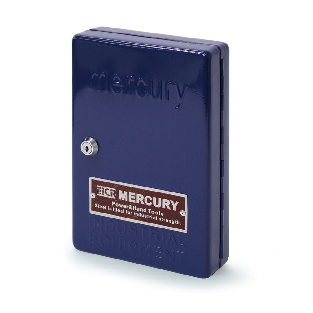 MERCURY「キーボックス 壁掛け おしゃれ 通販 マーキュリー 雑貨 キーキャビネット 鍵付き キーフック」|その他|ブルー1