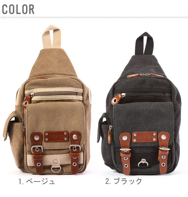 BACKYARD FAMILY「DEVICE デバイス ボディバック 斜め掛け 定番 ワンショルダー ウエストバッグ レディース」|ショルダー・メッセンジャー|