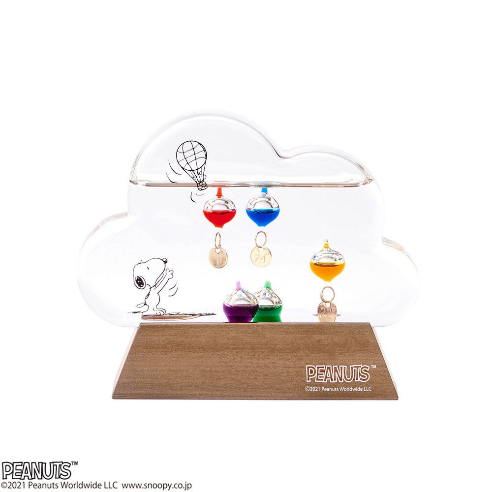 BACKYARD FAMILY「温度計 おしゃれ 通販 キャラクター スヌーピー グッズ 大人 向け ガラスフロート温度計」|その他|その他1