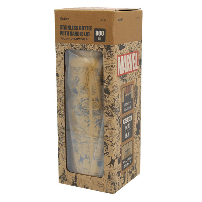 BACKYARD FAMILY「スケーター 水筒 0.8リットル 通販 ステンレスボトル マグボトル 保温 保冷 大容量」|食器・キッチングッズ|