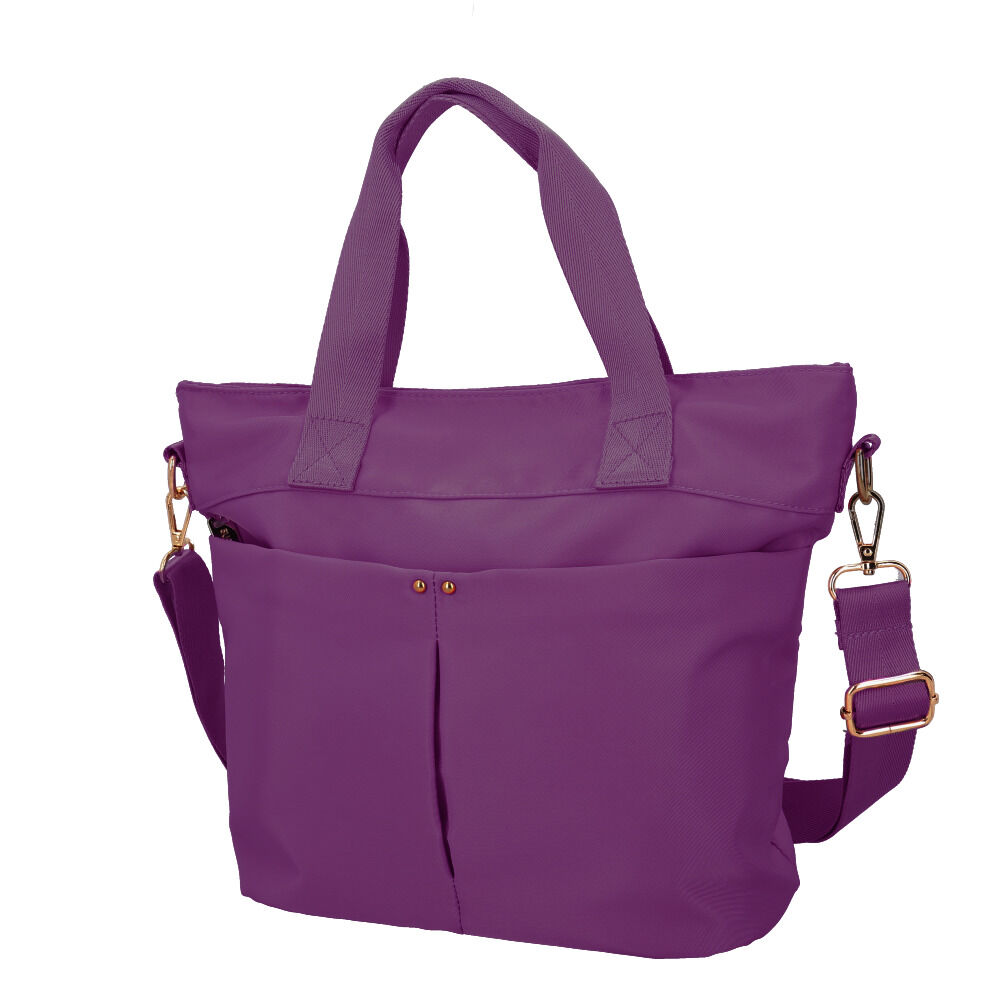 BACKYARD FAMILY「ネスリーフ トートバッグ ショルダー 斜め掛け 通販 ショルダーバック ショルダーバッグ」|トートバッグ|パープル1