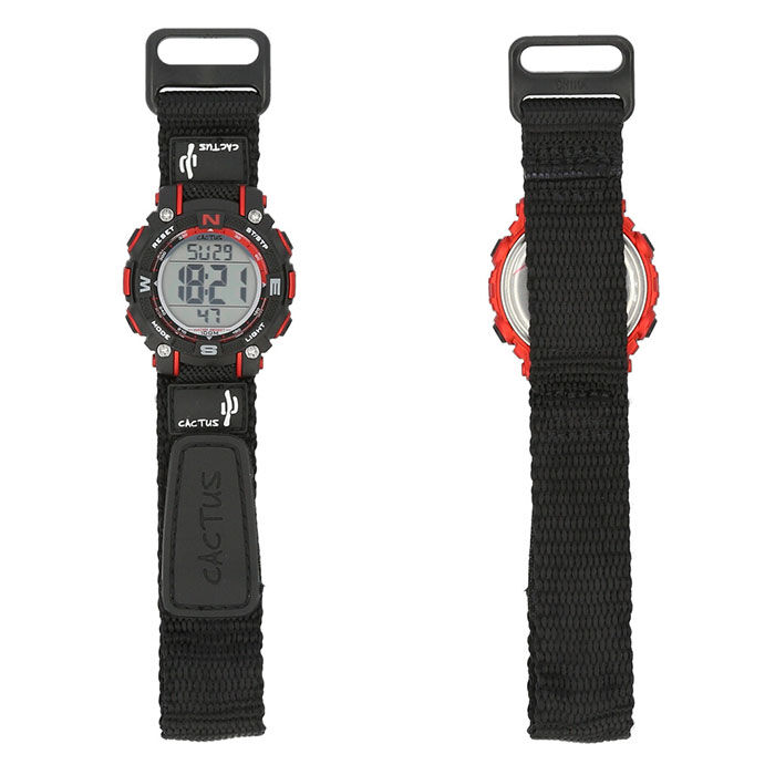 BACKYARD FAMILY「時計 キッズ カクタス CAC-104 通販 腕時計 デジタル デジタル時計 リストウォッチ 子供」|腕時計|