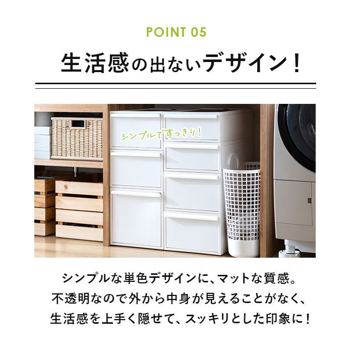 like-it「収納ケース 引き出し 通販 クローゼットシステム M 3個組 ライクイット like it 収納」|その他|