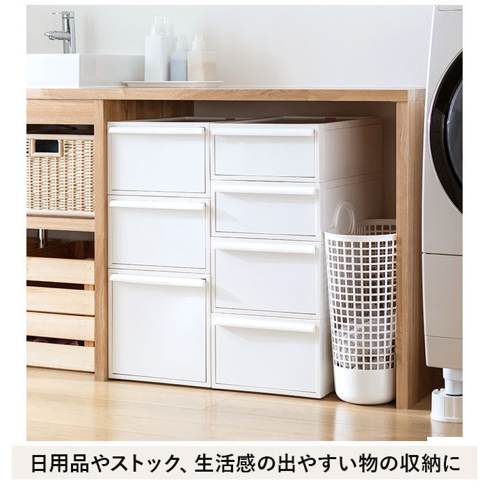 like-it「収納ケース 引き出し 通販 クローゼットシステム M 3個組 ライクイット like it 収納」|その他|