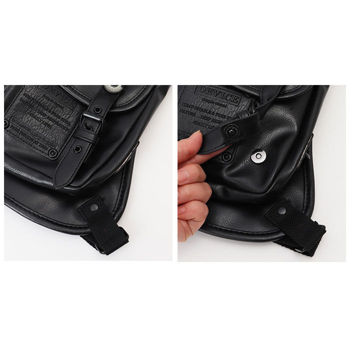 BACKYARD FAMILY「DEVICE バッグ HGS10048 通販 レッグバッグ バイク レッグポーチ ウエストバッグ」|ショルダー・メッセンジャー|