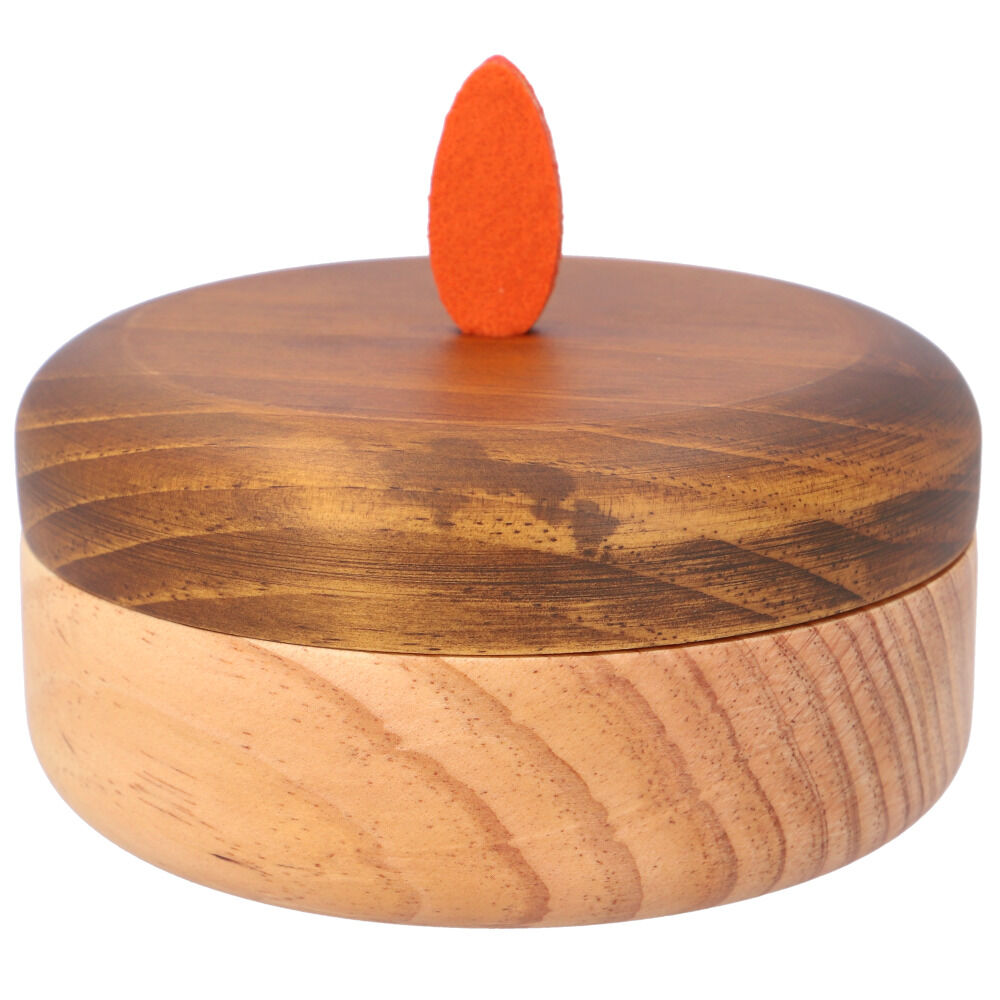 BACKYARD FAMILY「ウッドボックス 小物入れ 男女兼用 通販 無垢材 北欧 ミラー付 木製 木枠 天然木 ミラー」|その他|ブラウン2