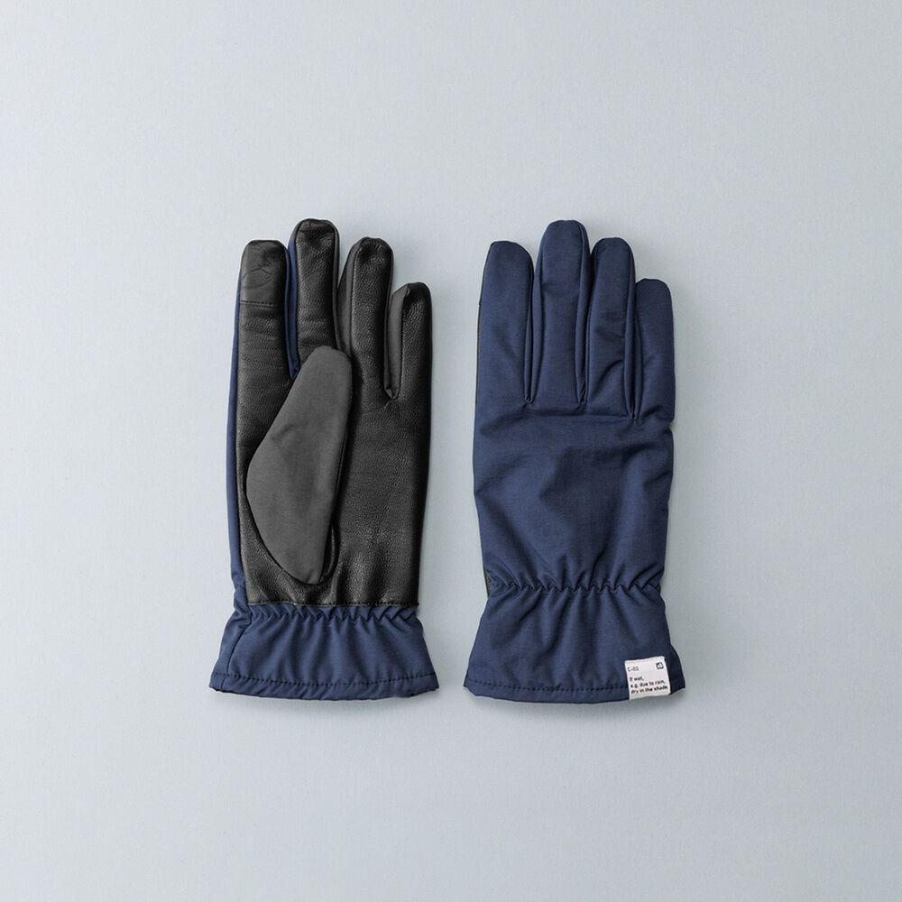 BACKYARD FAMILY「クロダ 手袋 メンズ 通販 グローブ 手ぶくろ スマートフォン対応 スマホ 対応 ナイロングローブ」|手袋|ブルー1