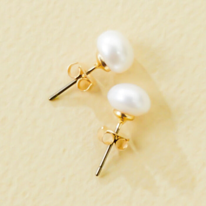 BACKYARD FAMILY「ピアス サン宝石 通販 耳飾り アクセサリー サンホ EF-4918 淡水パール 一粒ピアス 天然」|ピアス|