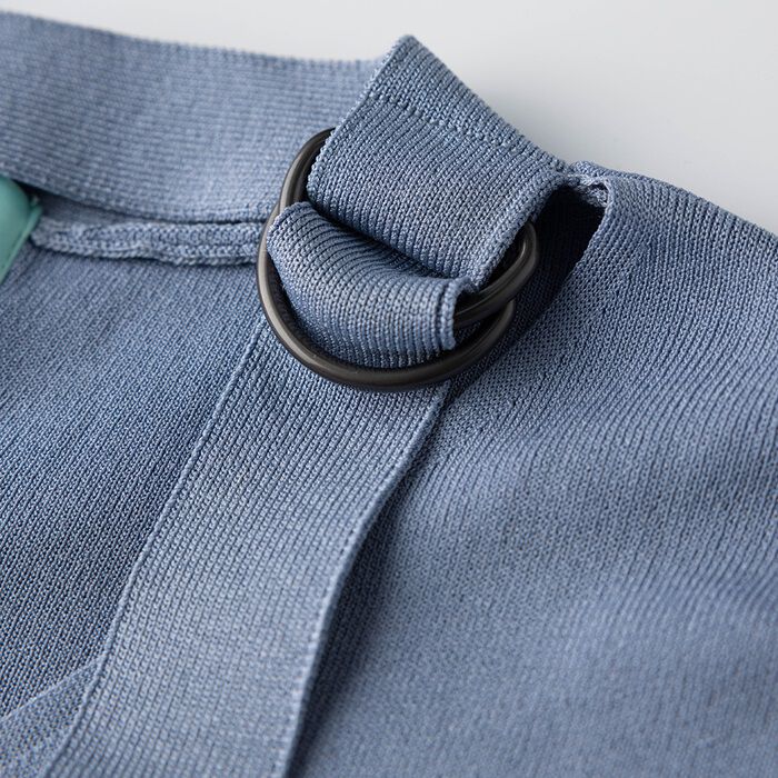 BACKYARD FAMILY「MIND マインド ニットベスト 通販 ニット ベスト ノースリーブニット ネック ベルト」|その他|