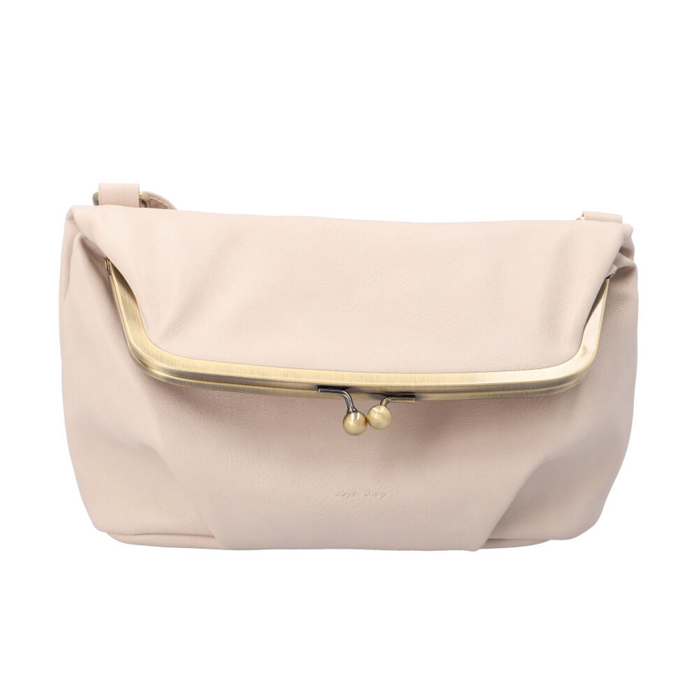 Legato Largo「レガートラルゴ ショルダーバッグ LG-V0121 通販 Legato Largo がま口バッグ」|ショルダー・メッセンジャー|ホワイト1