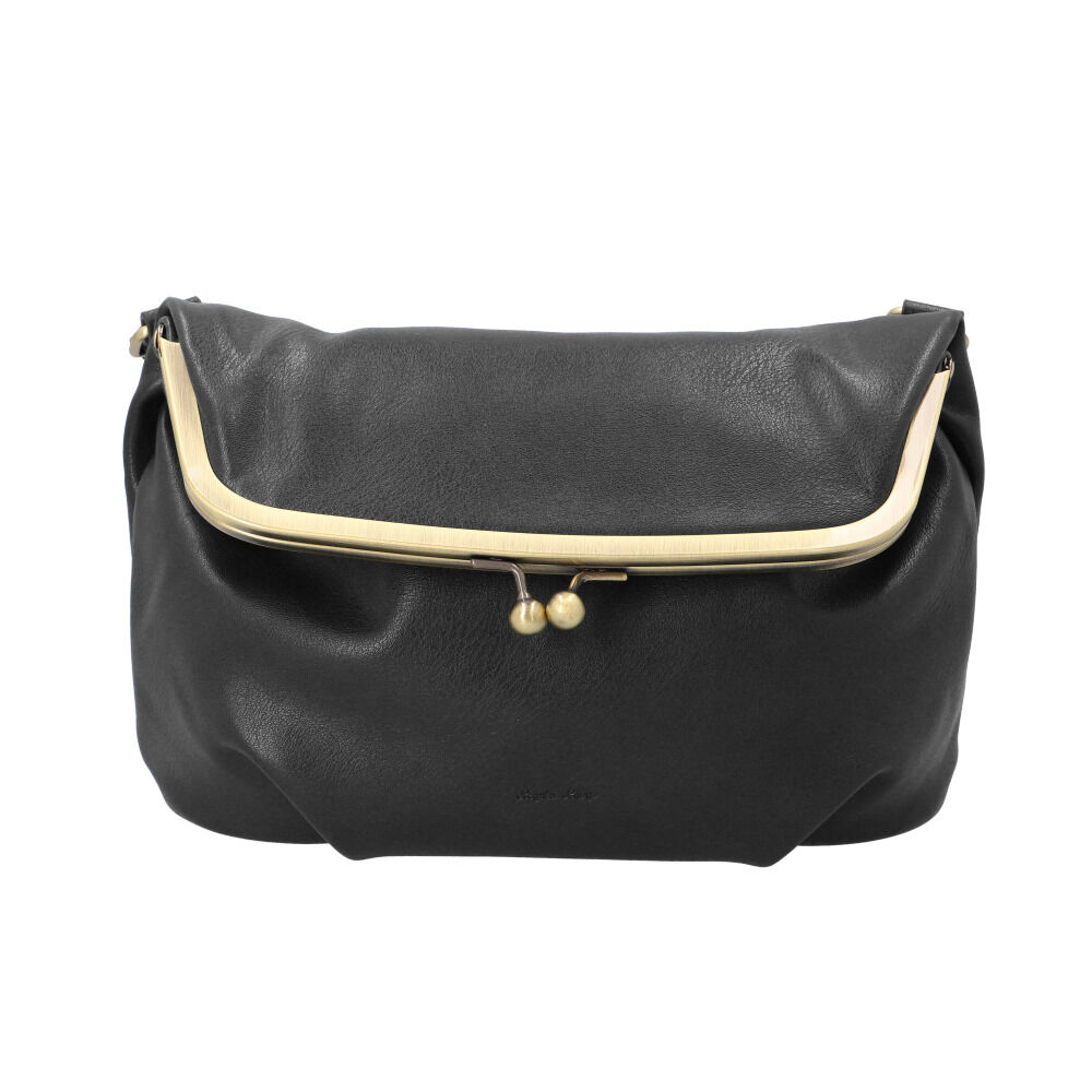 Legato Largo「レガートラルゴ ショルダーバッグ LG-V0121 通販 Legato Largo がま口バッグ」|ショルダー・メッセンジャー|ブラック1