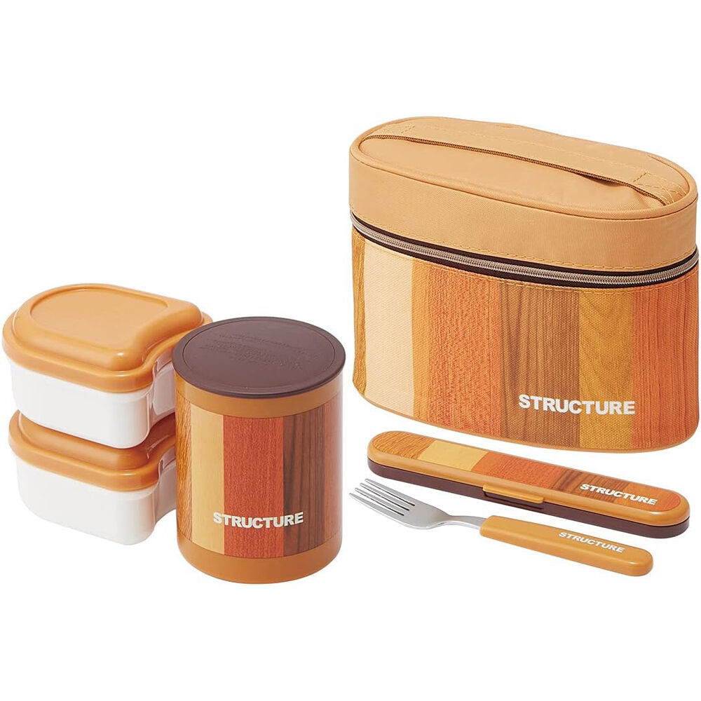 BACKYARD FAMILY「保温ランチジャー 弁当箱 通販 スープジャー 240ml ランチジャー 保冷 スープポット」|食器・キッチングッズ|ブラウン1