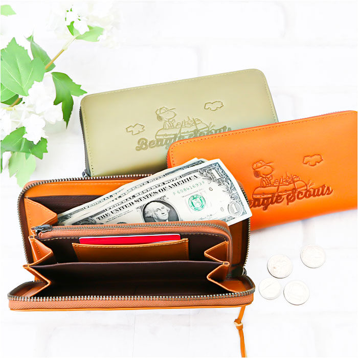 BACKYARD FAMILY「PEANUTS ピーナッツ 長財布 73066 通販 財布 お財布 さいふ サイフ」|財布|