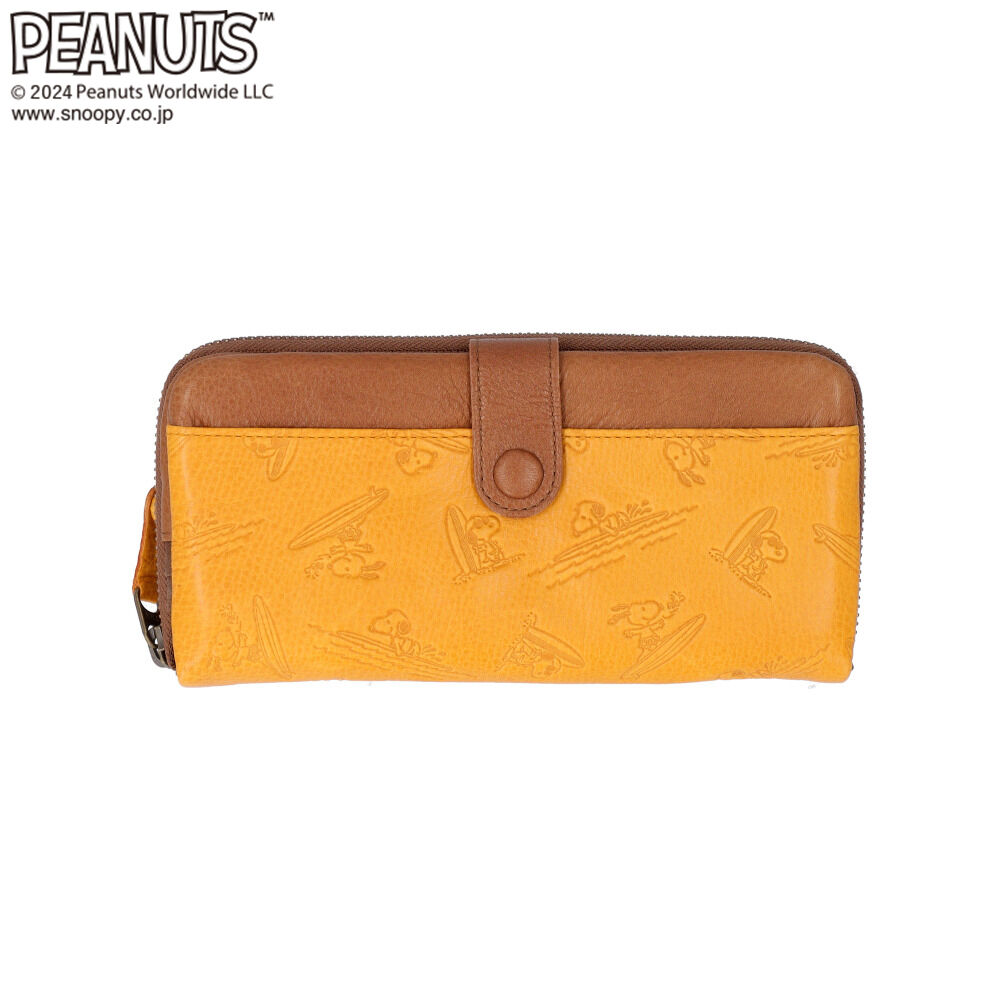 BACKYARD FAMILY「PEANUTS ピーナッツ 長財布 73461 通販 財布 お財布 さいふ サイフ」|財布|ブラウン1