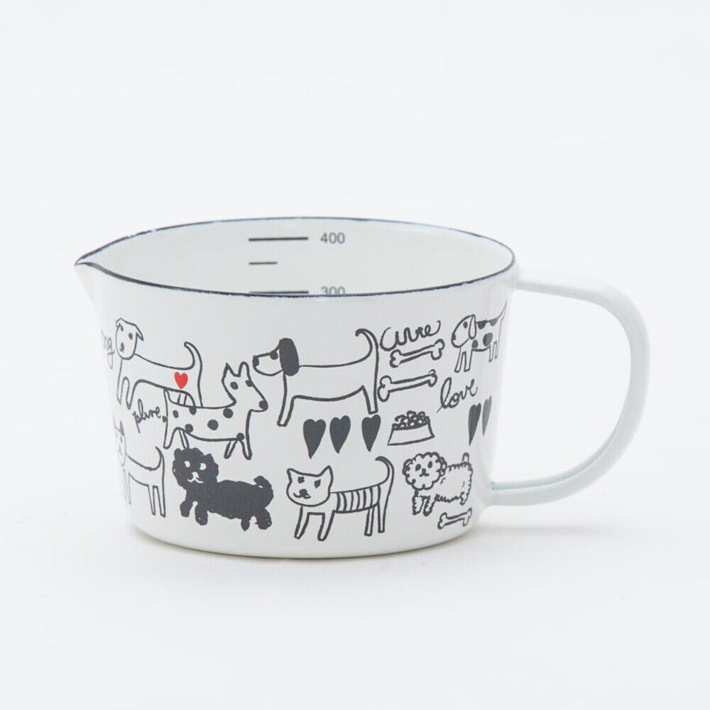BACKYARD FAMILY「ホーロー 計量カップ 通販 琺瑯 ほうろう メジャーカップ 耐熱 おしゃれ かわいい レトロ」|食器・キッチングッズ|ホワイト5