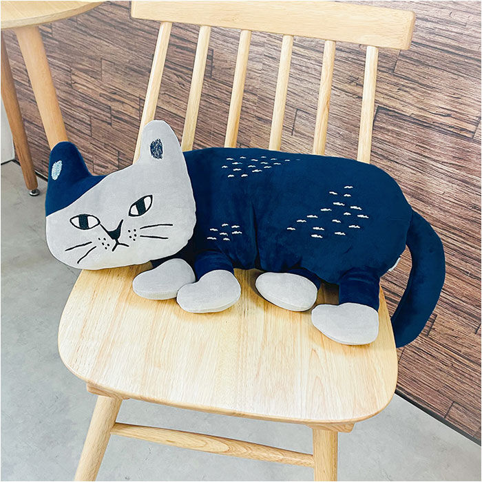 BACKYARD FAMILY「クッション ぬいぐるみ 通販 ぬいぐるみクッション 抱き枕 ネコ 猫 かわいい おしゃれ 柔らかい」|その他|