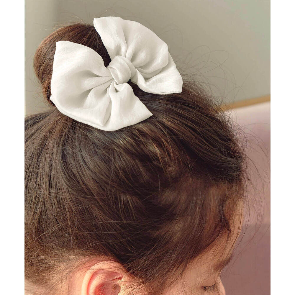 BACKYARD FAMILY「ヘアクリップ 大きめ リボン 通販 ヘア クリップ ヘアピン 髪飾り 髪留め キッズ 女の子 子供」|その他|ホワイト1