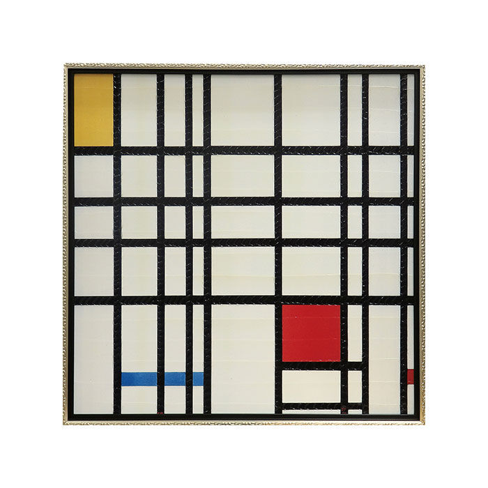 BACKYARD FAMILY「モンドリアン 絵画 通販 コンポジション アートフレーム インテリア アート フレーム 額縁 額」|その他|