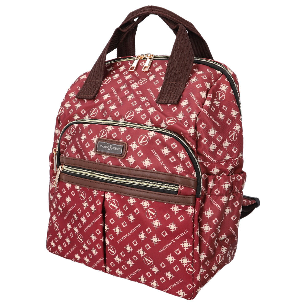 BACKYARD FAMILY「シニア リュック レディース 通販 リュックサック おしゃれ デイパック レディースリュック」|リュック|レッド1