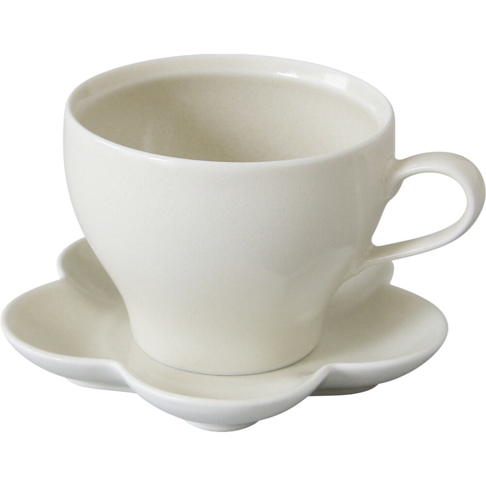 BACKYARD FAMILY「波佐見焼 カップ ソーサー 通販 日本製 カップアンドソーサー セット カップ＆ソーサー」|グラス・マグカップ|ホワイト1