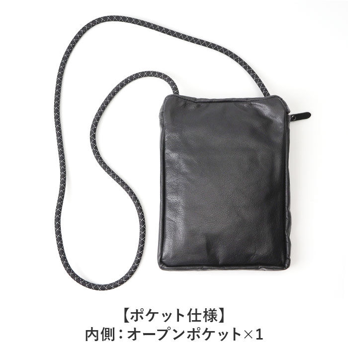 BACKYARD FAMILY「サコッシュ ミニショルダーバッグ レザー 通販 メンズ 本革 ショルダーバッグ 肩掛け バッグ」|ショルダー・メッセンジャー|