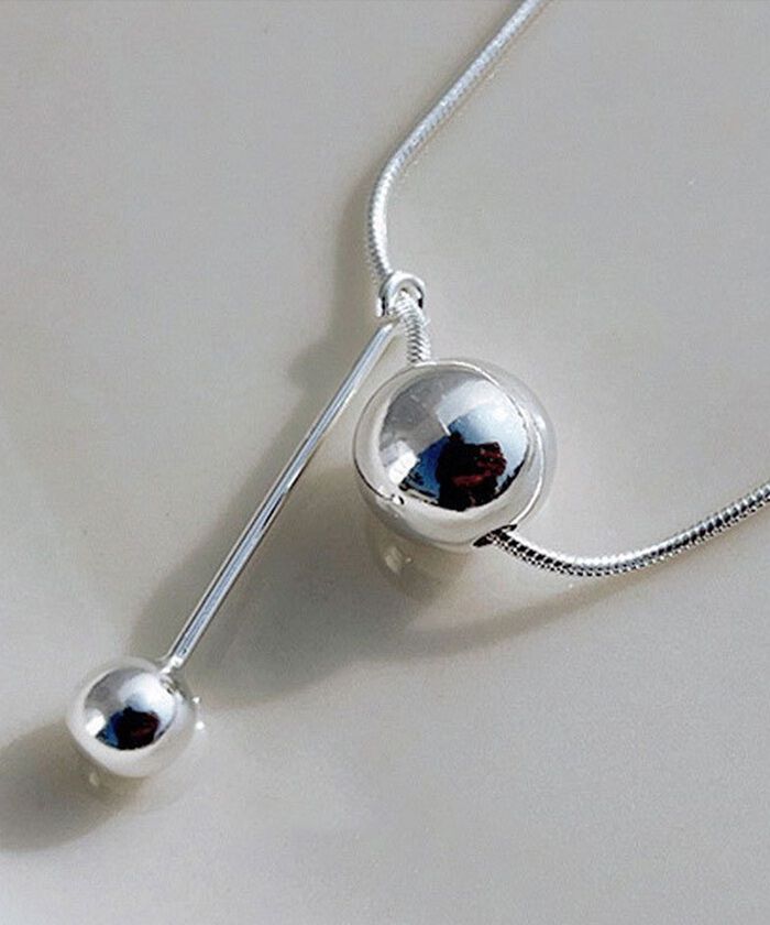 BACKYARD FAMILY「ネックレス レディース シルバー 通販 ペンダント 首飾り アクセサリー ジュエリー ボール」|その他|