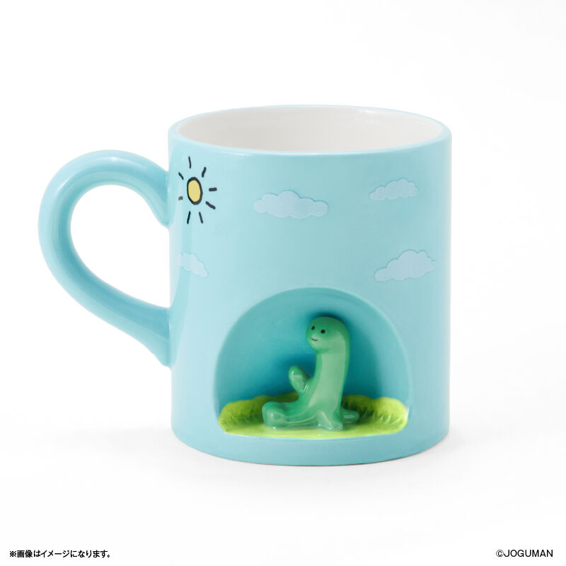 BACKYARD FAMILY「マグカップ 陶器 通販 キャラクター かわいい 電子レンジ不可 食洗機不可 恐竜 ブラキオ」|グラス・マグカップ|