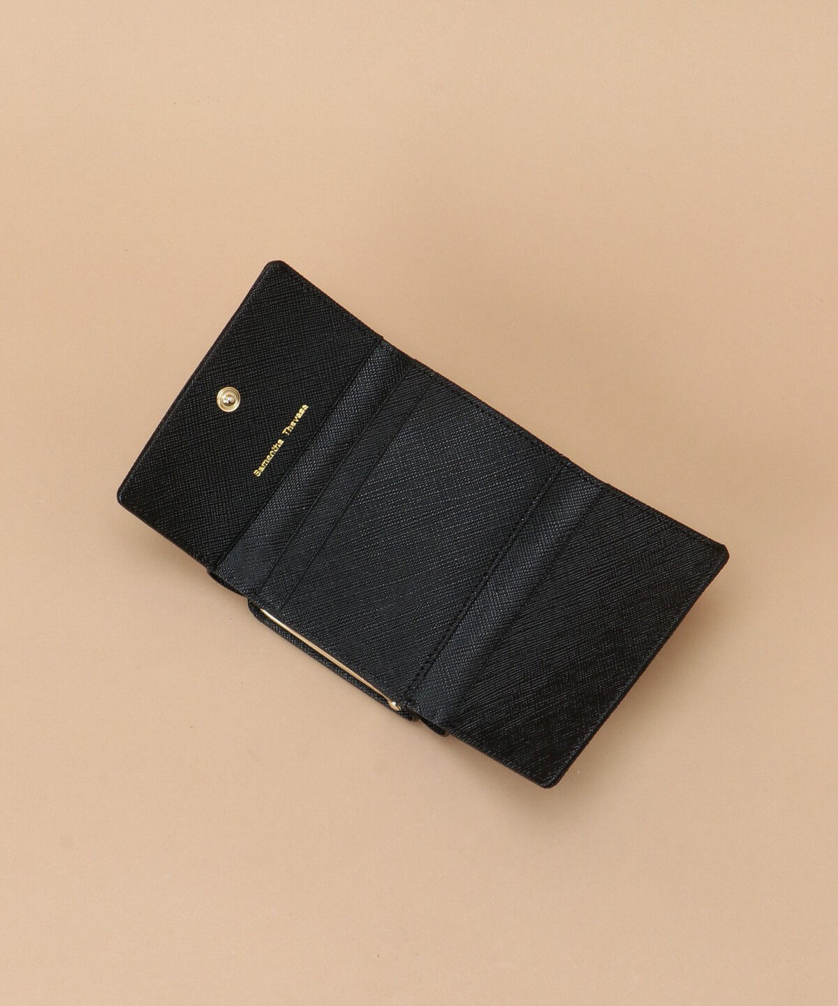 Samantha Thavasa「Pomme d'espoir ポムディスポワール ワンカラー三つ折り口金財布」|財布|