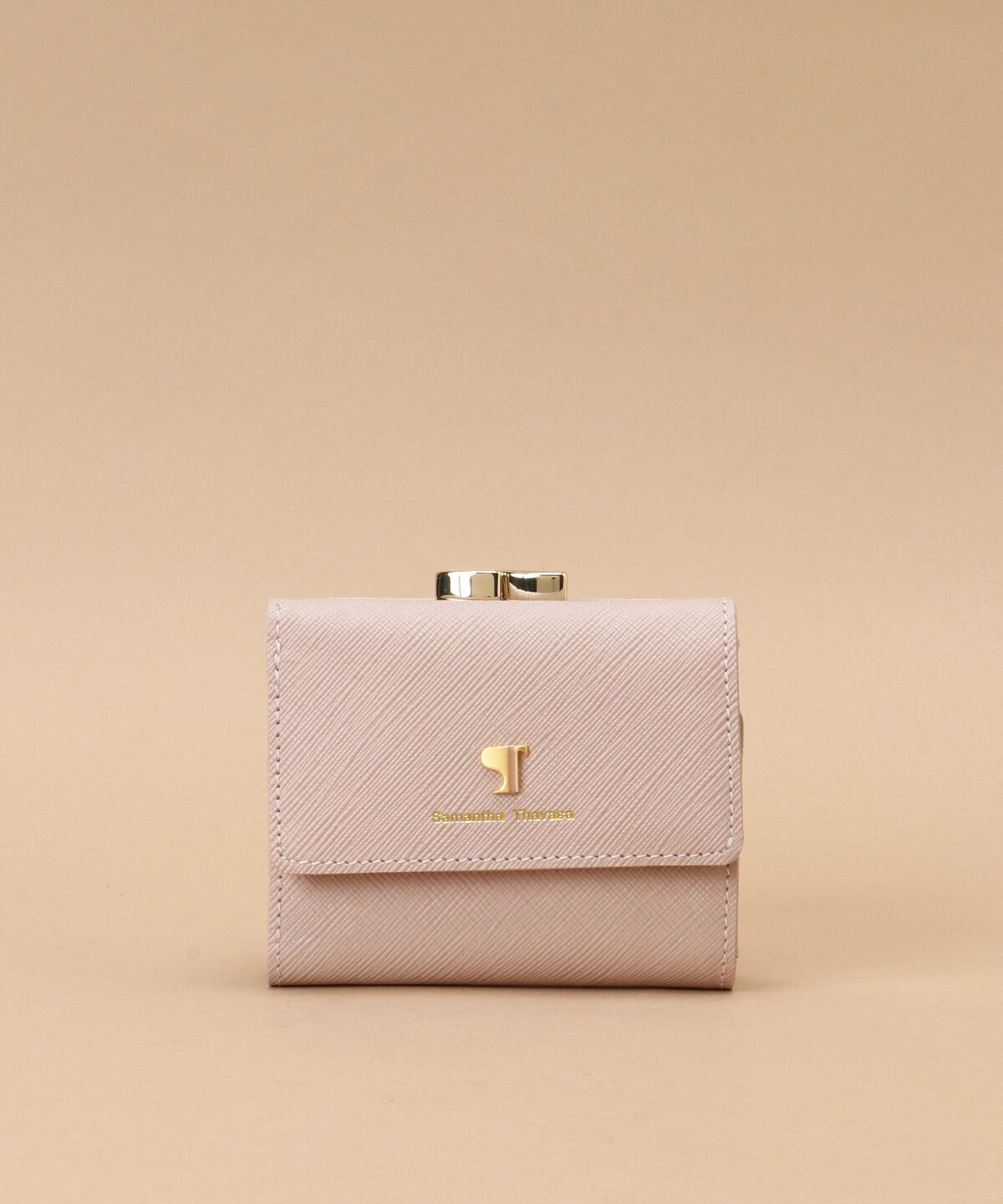 Samantha Thavasa「Pomme d'espoir ポムディスポワール ワンカラー三つ折り口金財布」|財布|ﾋﾟﾝｸﾍﾞｰｼﾞｭ