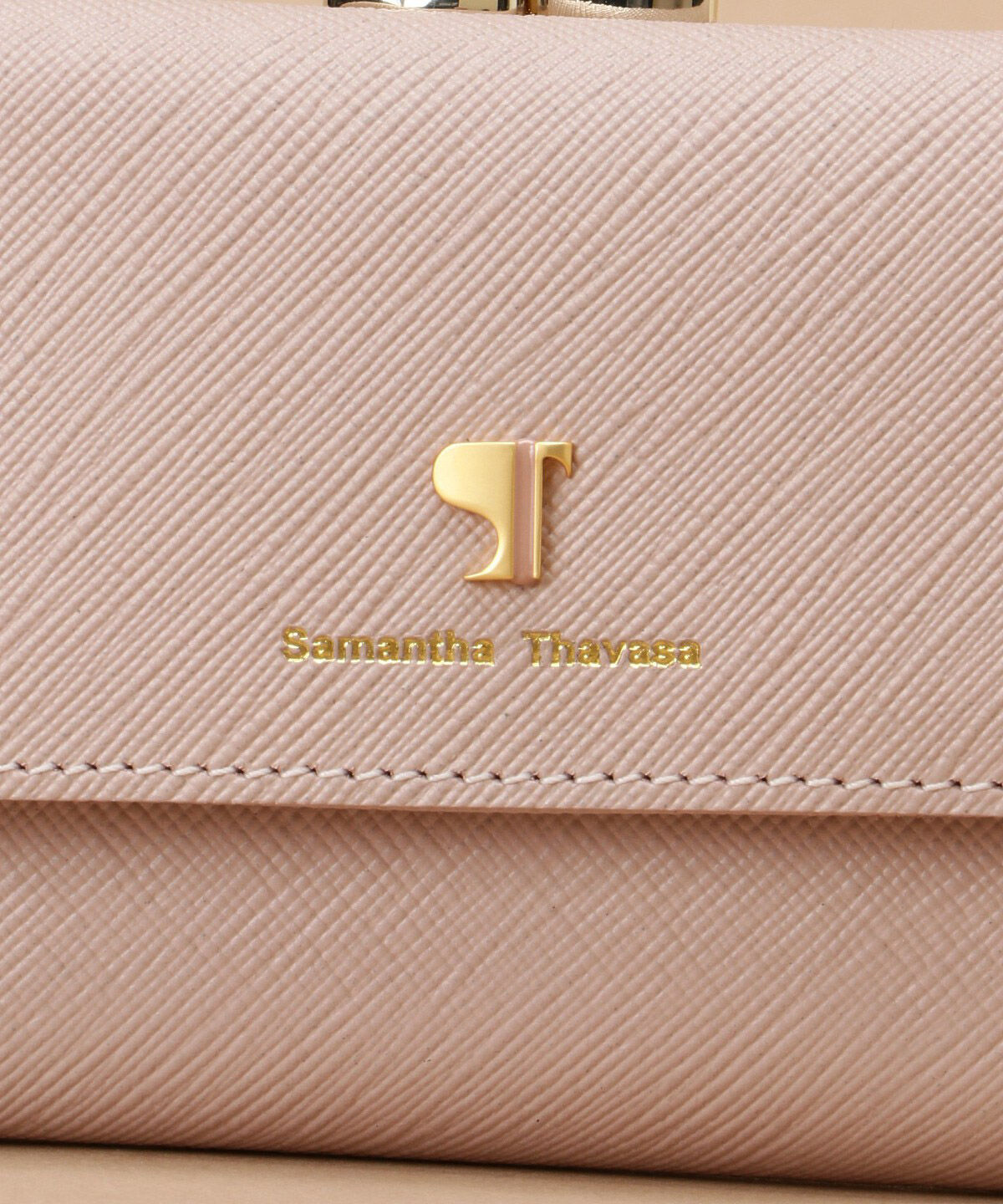 Samantha Thavasa「Pomme d'espoir ポムディスポワール ワンカラー三つ折り口金財布」|財布|