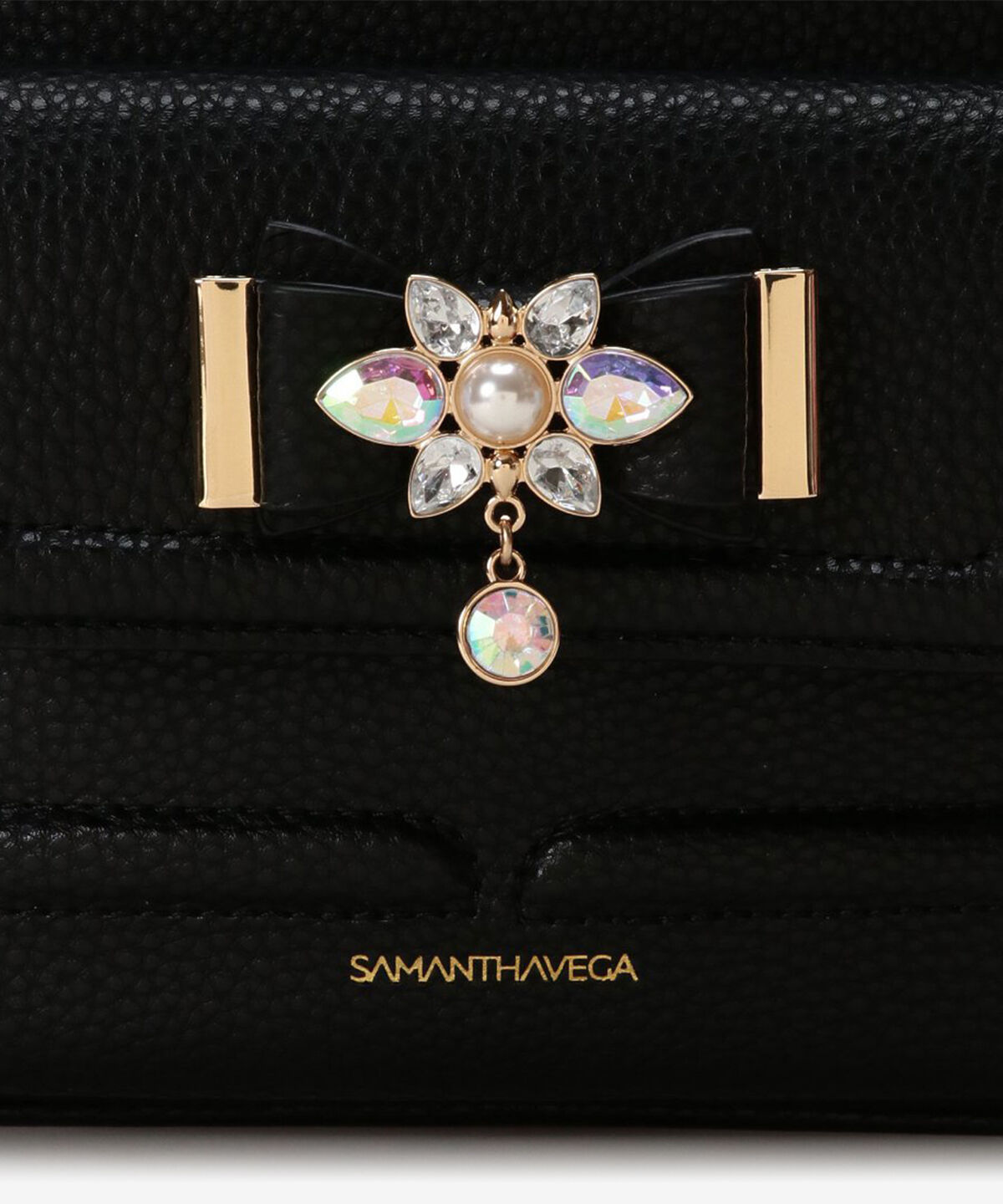 Samantha Vega「ビジューリボンリュック(小)」|リュック|