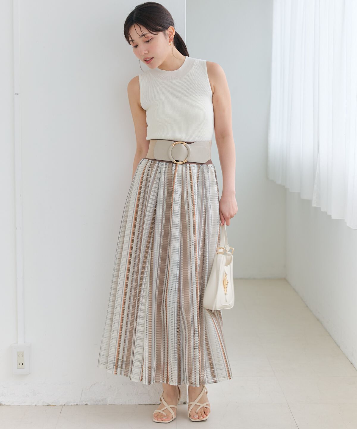 アンドクチュール「ラメノースリトップス」|ニット・セーター|