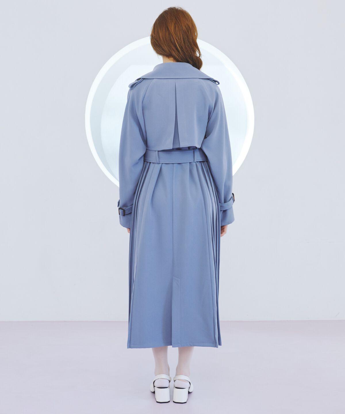 REDYAZEL「3WAYサイドプリーツトレンチコート」|トレンチコート|