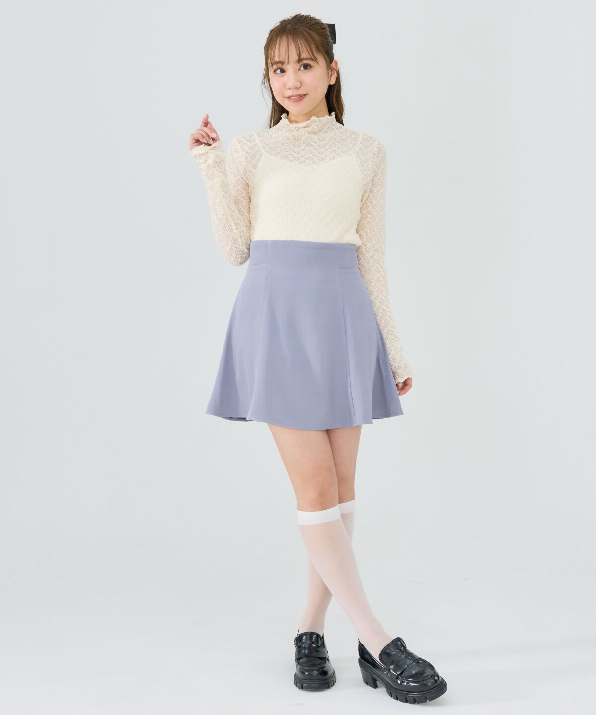 REDYAZEL「フレアミニスカート」|フレア|