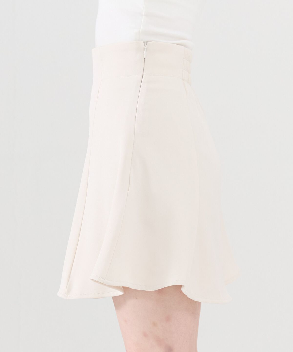 REDYAZEL「ハイウエストフレアミニスカート」|フレア|