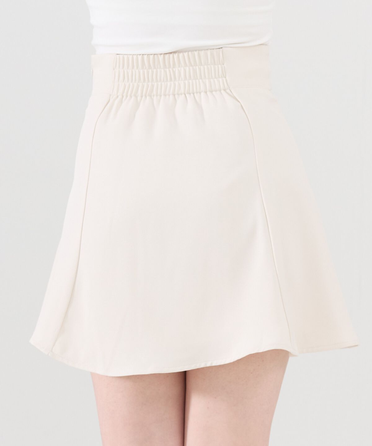 REDYAZEL「ハイウエストフレアミニスカート」|フレア|