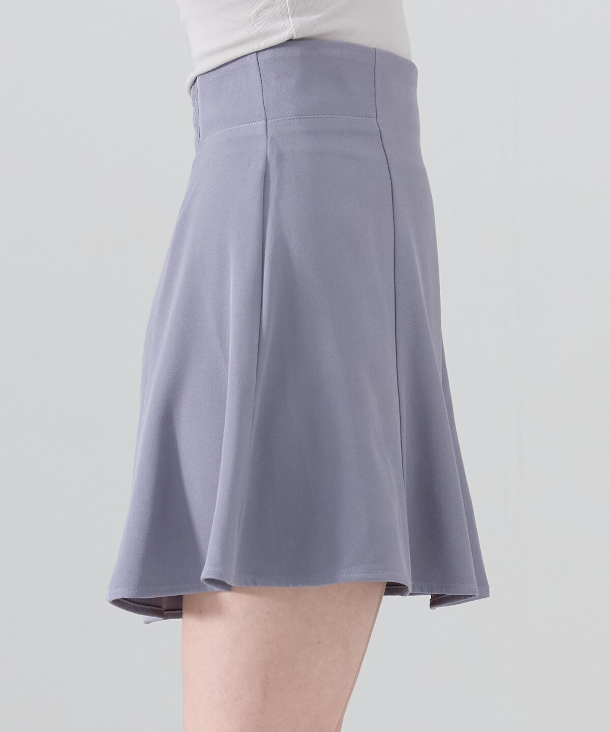 REDYAZEL「ハイウエストフレアミニスカート」|フレア|