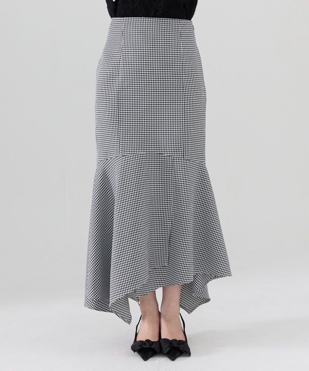 REDYAZEL「チェックマーメイドスカート」|タイト|