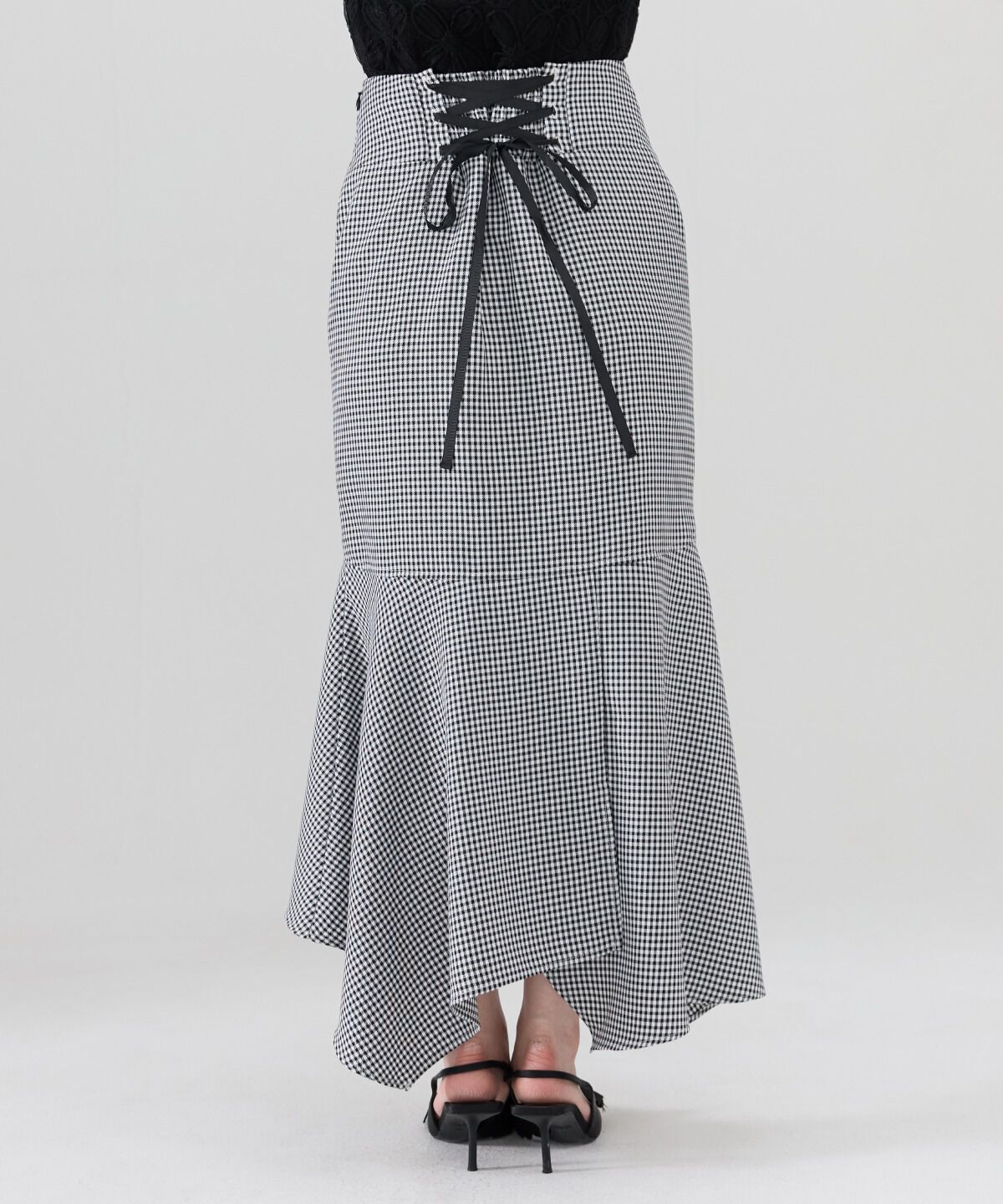 REDYAZEL「チェックマーメイドスカート」|タイト|