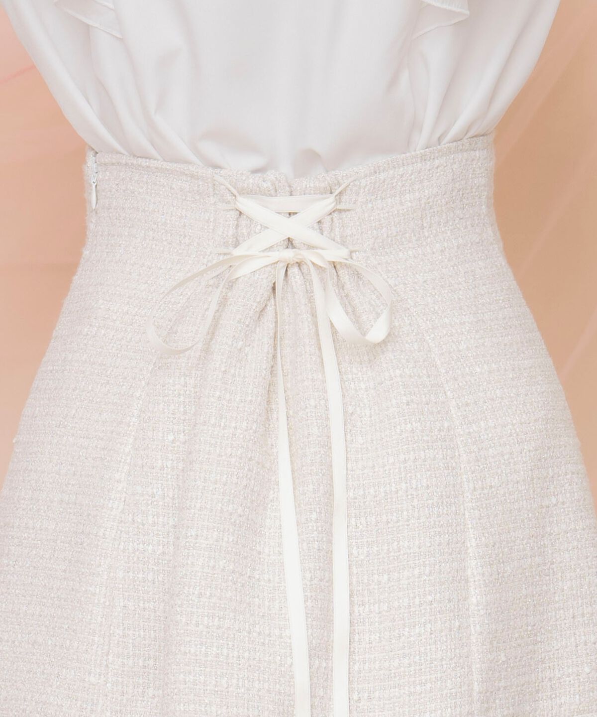 WILLSELECTION「ラメツイードフレアミニスカート」|フレア|