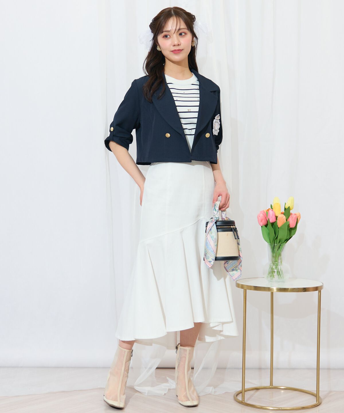 WILLSELECTION「エンブレム付きショートジャケット」|その他|