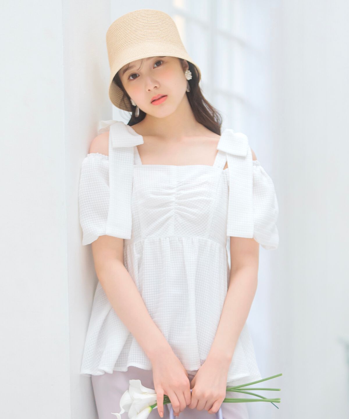 WILLSELECTION「2WAYペプラムブラウス」|シャツ・ブラウス|