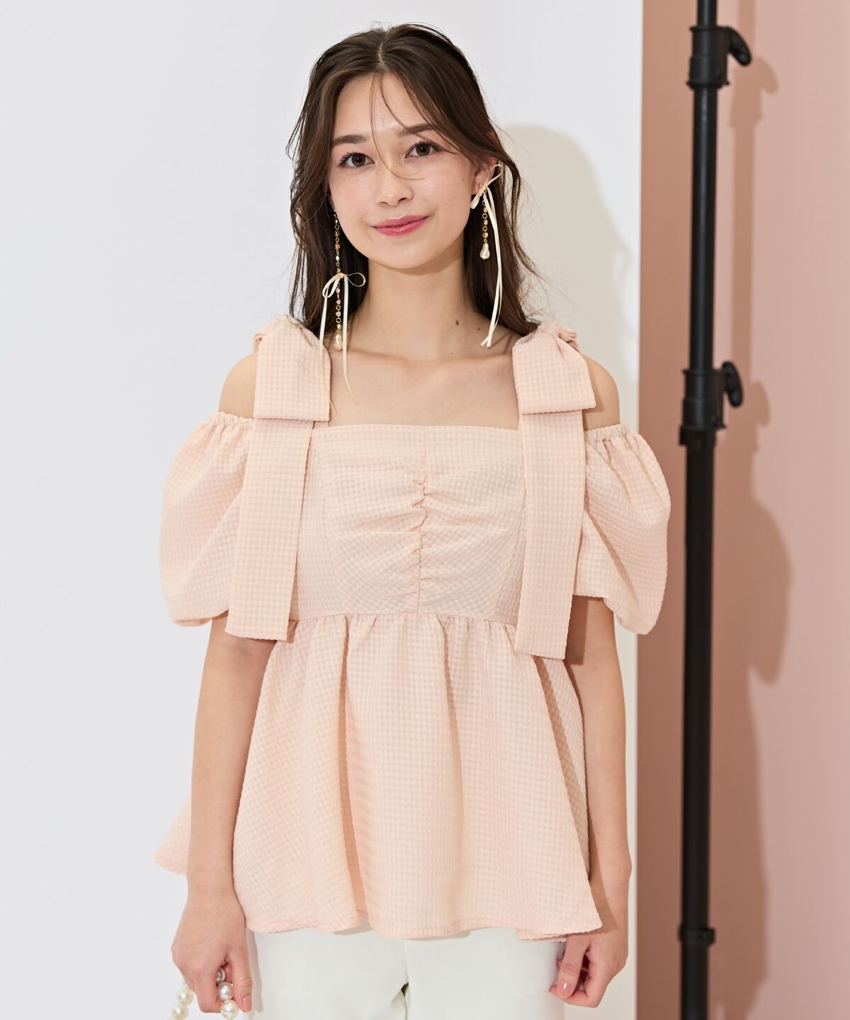 WILLSELECTION「2WAYペプラムブラウス」|シャツ・ブラウス|