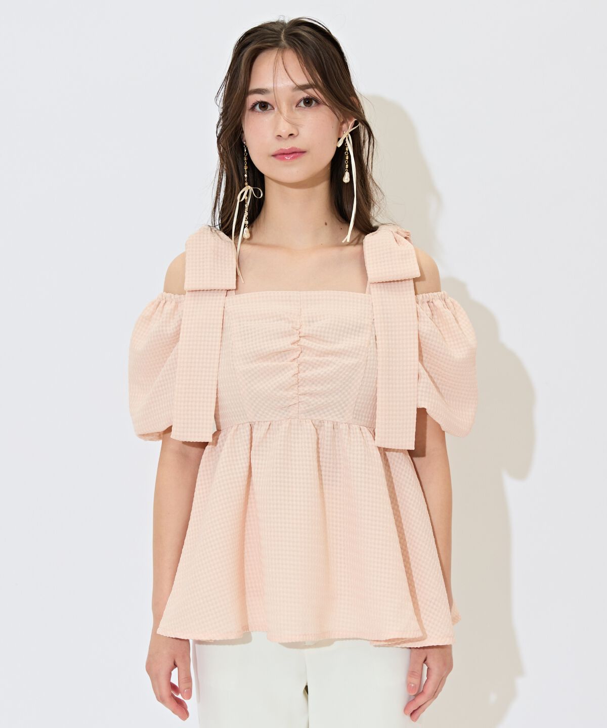 WILLSELECTION「2WAYペプラムブラウス」|シャツ・ブラウス|