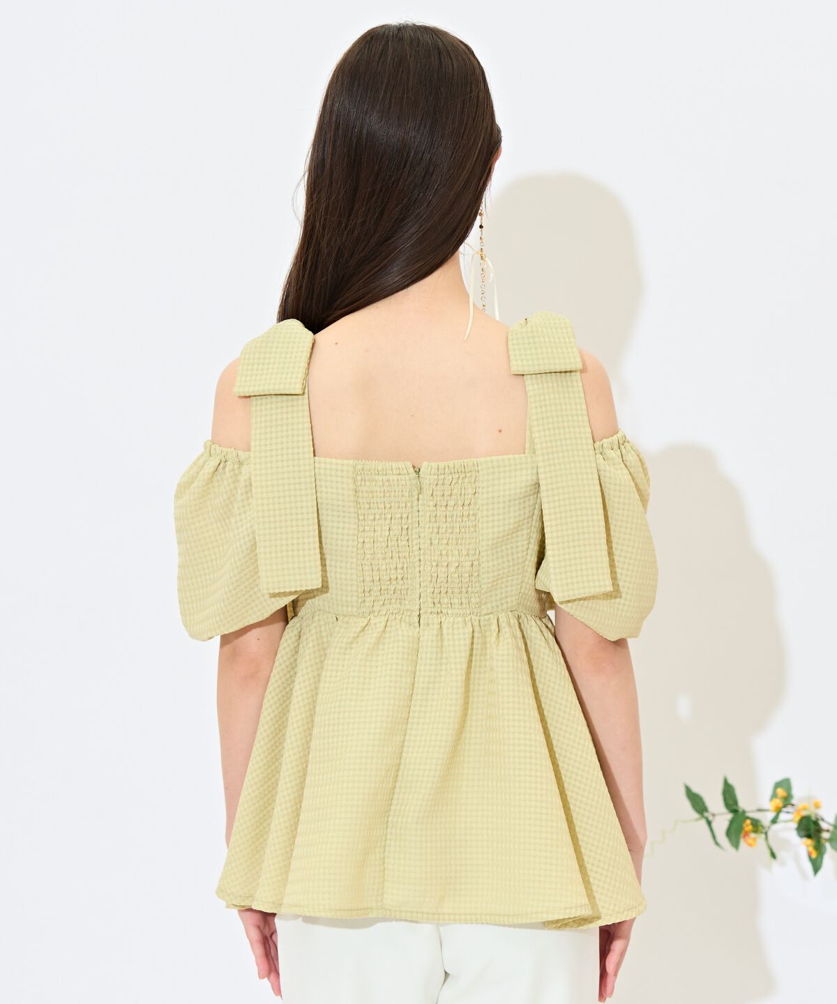 WILLSELECTION「2WAYペプラムブラウス」|シャツ・ブラウス|