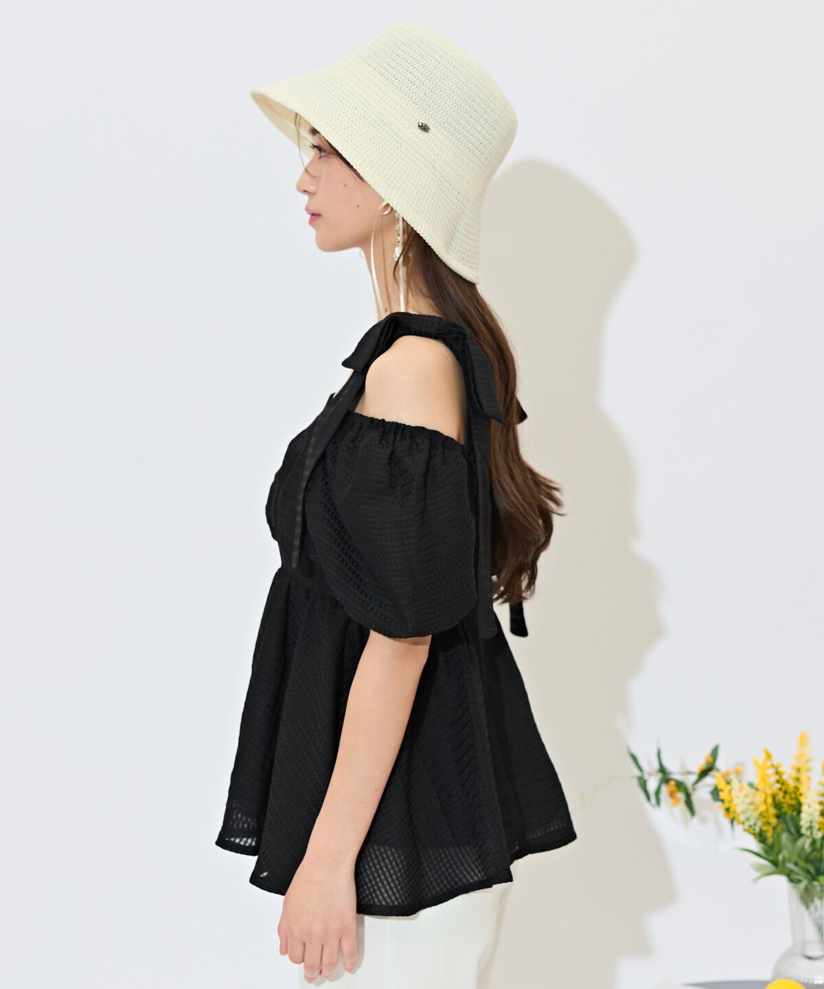 WILLSELECTION「2WAYペプラムブラウス」|シャツ・ブラウス|