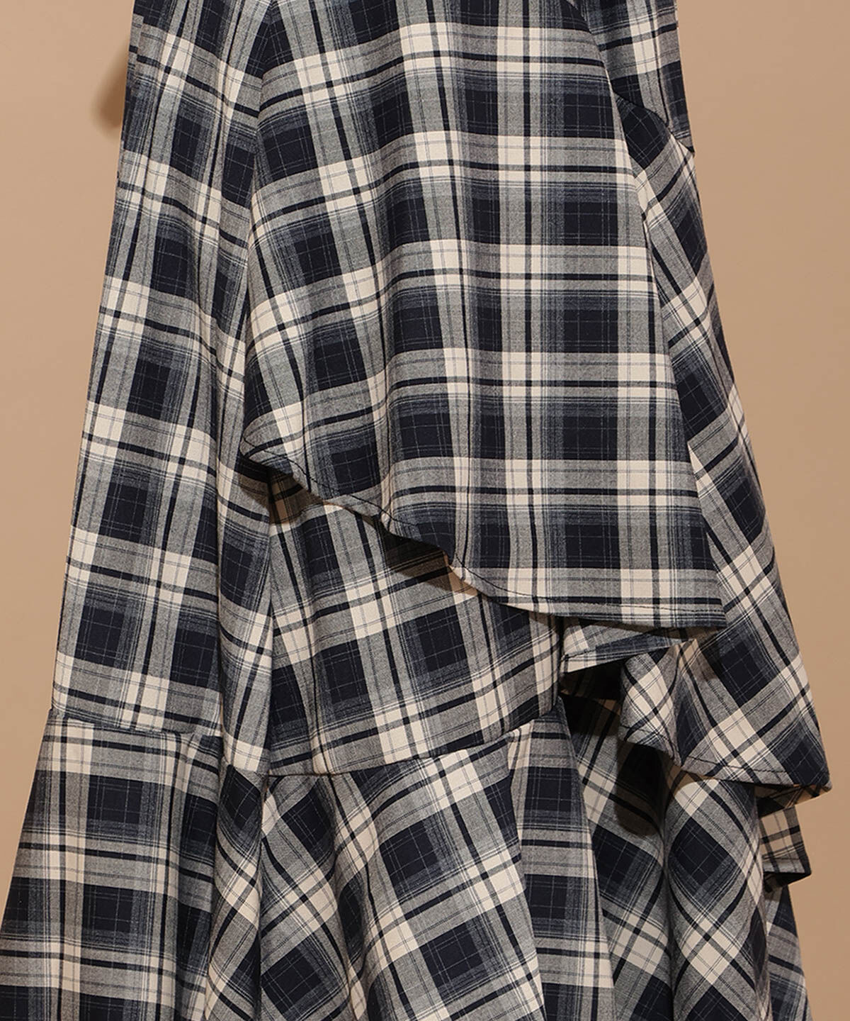 WILLSELECTION「アシメフリルレイヤードスカート」|フレア|